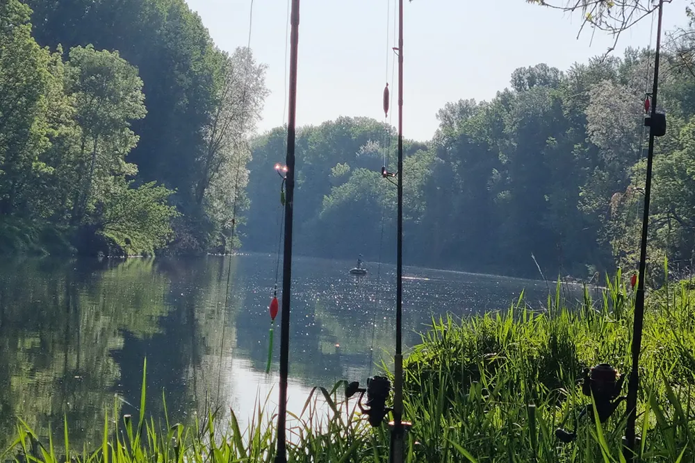 Mückenschutz beim Fischen